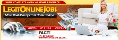 Legit Online Jobs. One Of The Top Work At Home Sites For Over 3 Years!